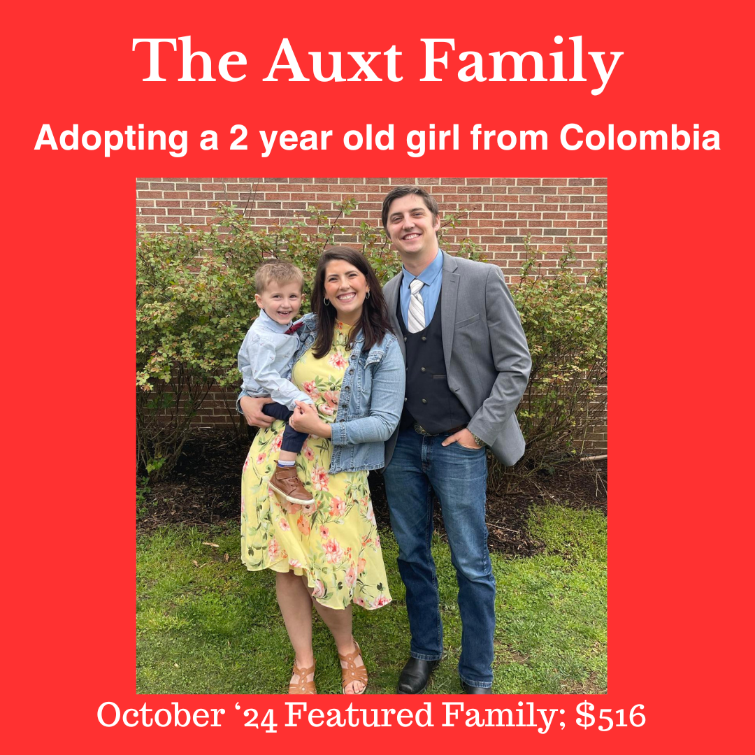 Meet our October '24 Featured Family: The Auxt Family