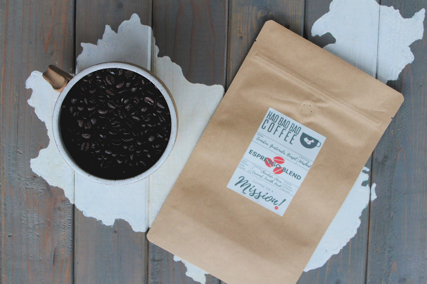 Espresso Blend Coffee | Decaf Espresso Beans | Hao Bao Bao Coffee