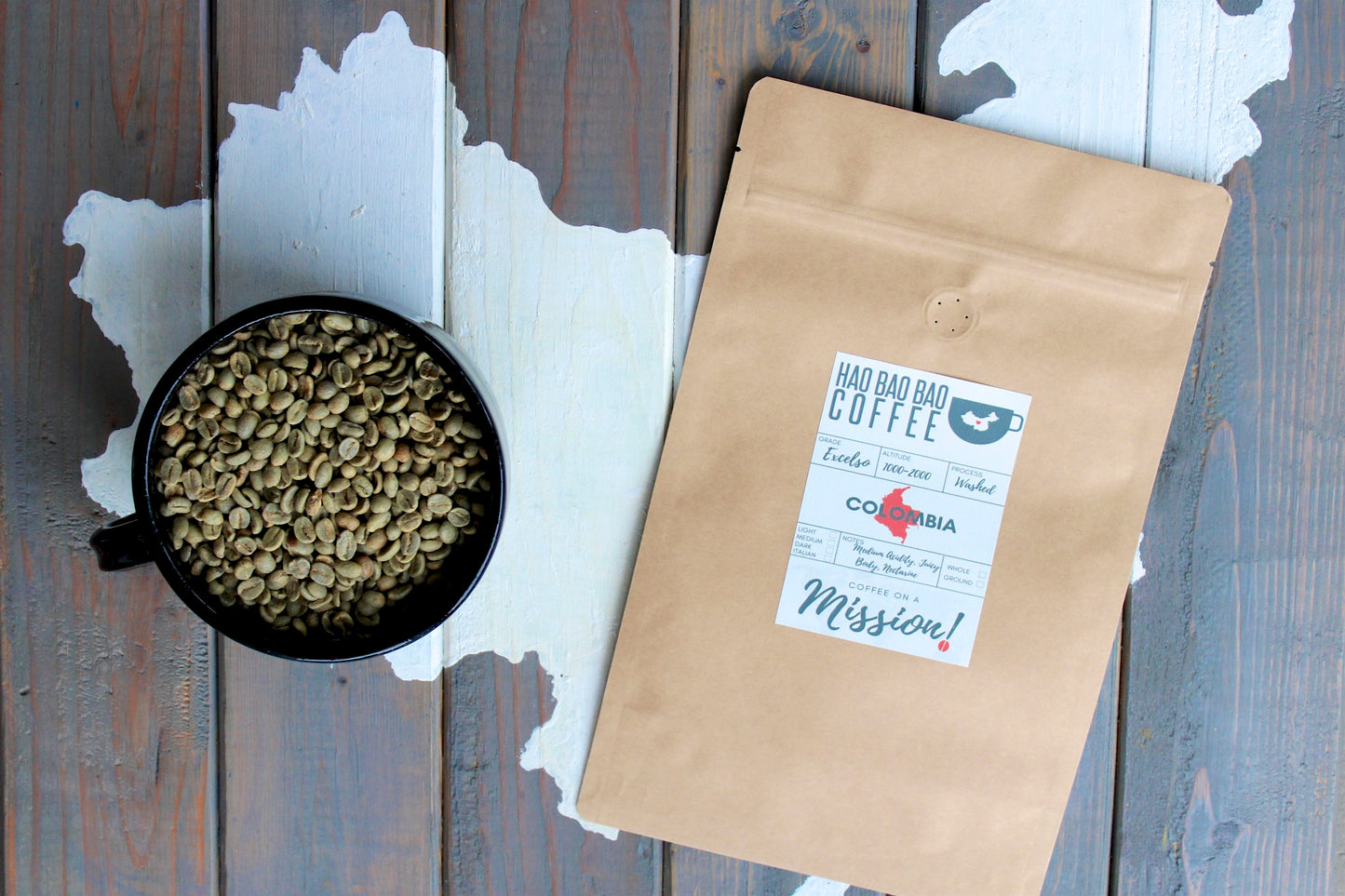 Colombia Blend Coffee | Colombian Coffee Beans | Hao Bao Bao Coffee