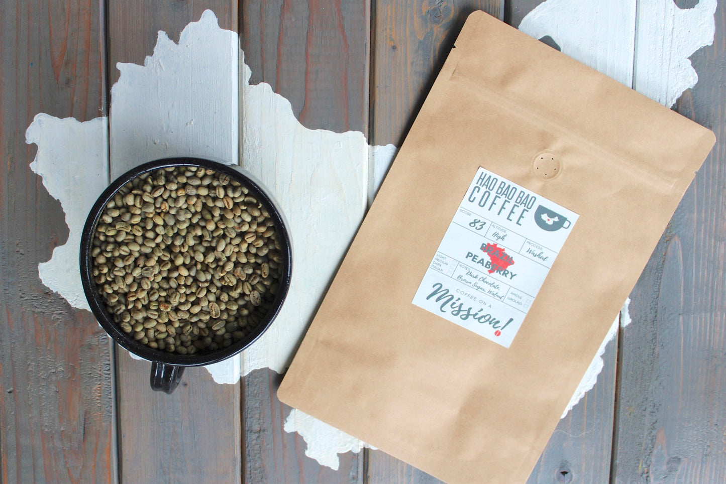 Brazil Peaberry Coffee | Peaberry Coffee Bean | Hao Bao Bao Coffee