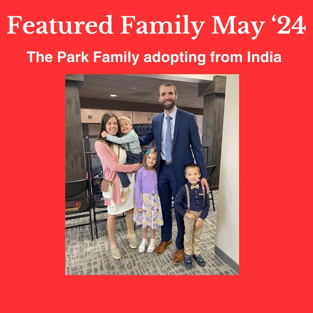 Meet our May '24 Featured Family: The Park Family