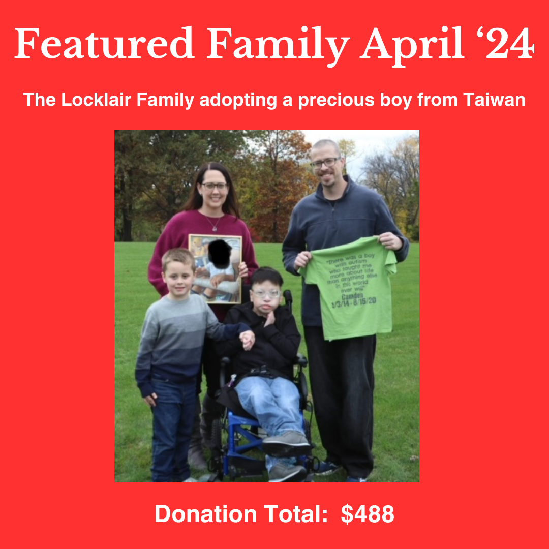 Meet our April 2024 Featured Family: The Locklair Family