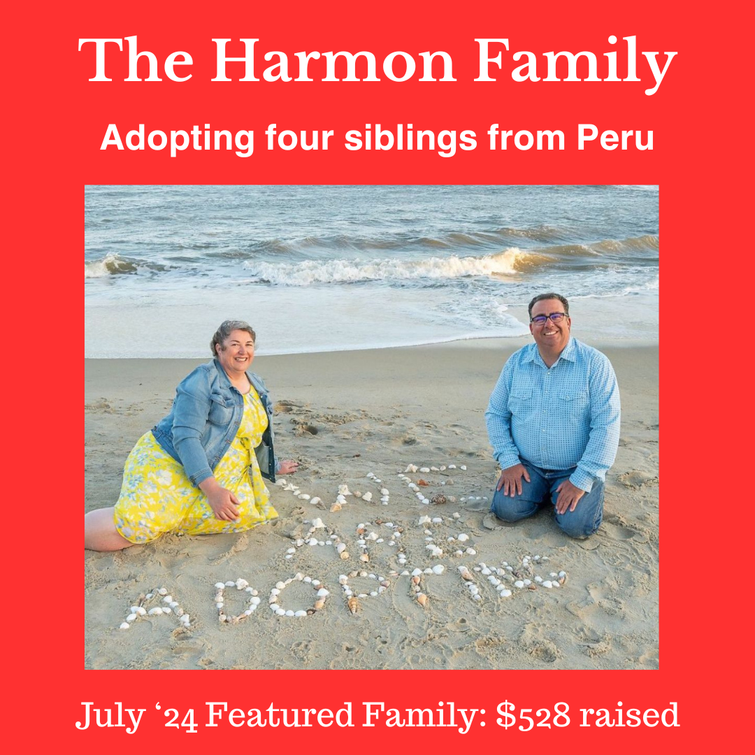 Meet our July '24 Featured Family: Harmon Family