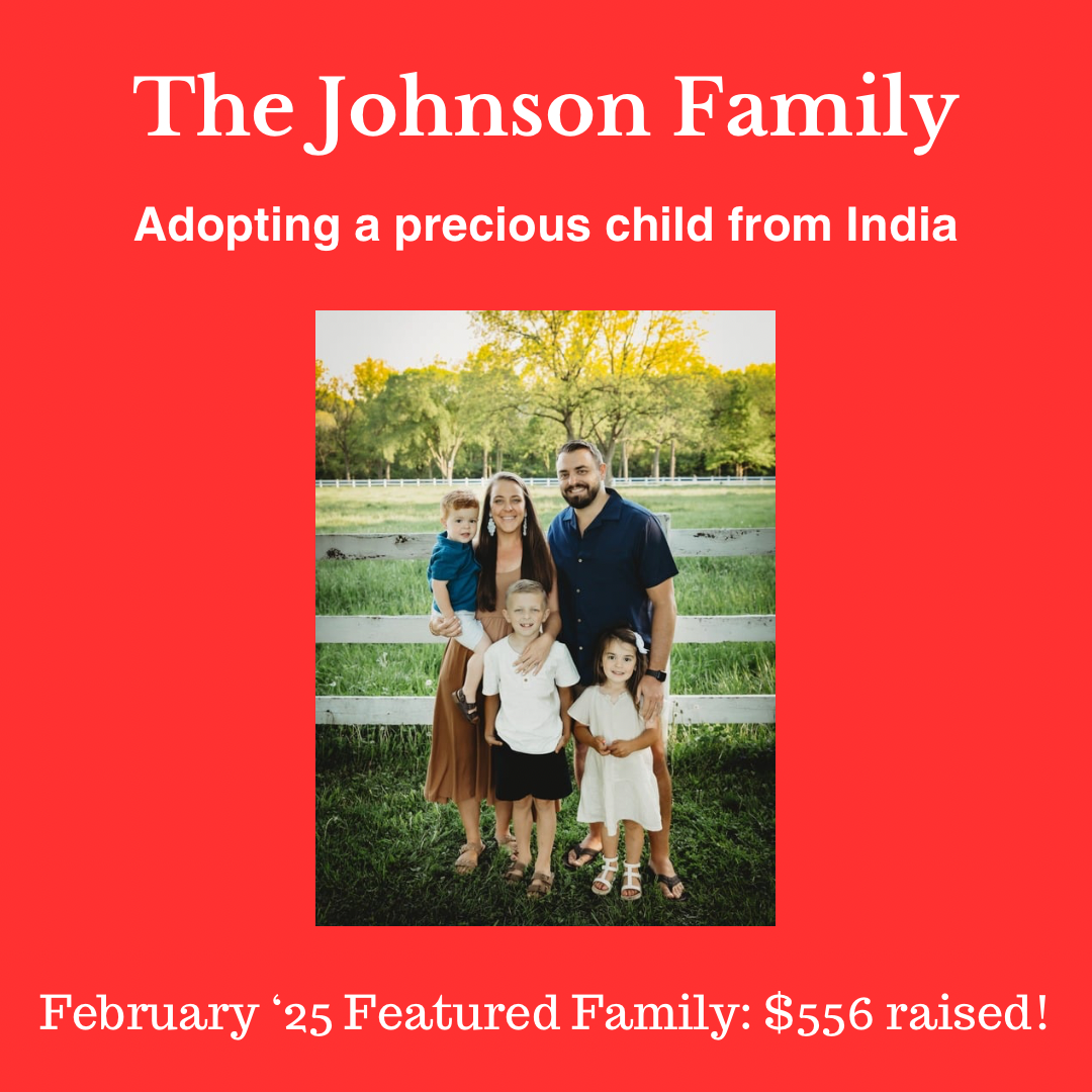 Meet our February Featured Family: The Johnson Family