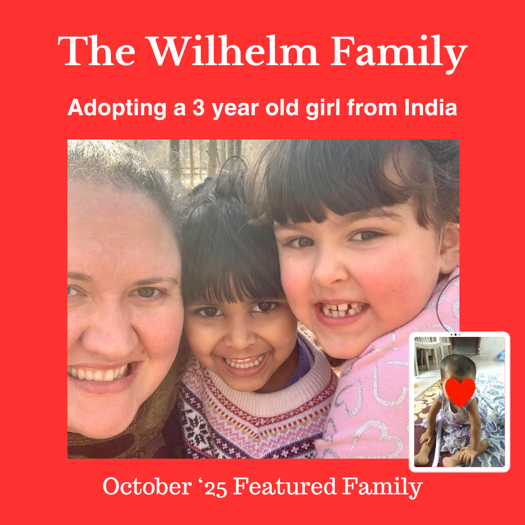 Meet our October '25 Featured Family: The Wilhelm Family