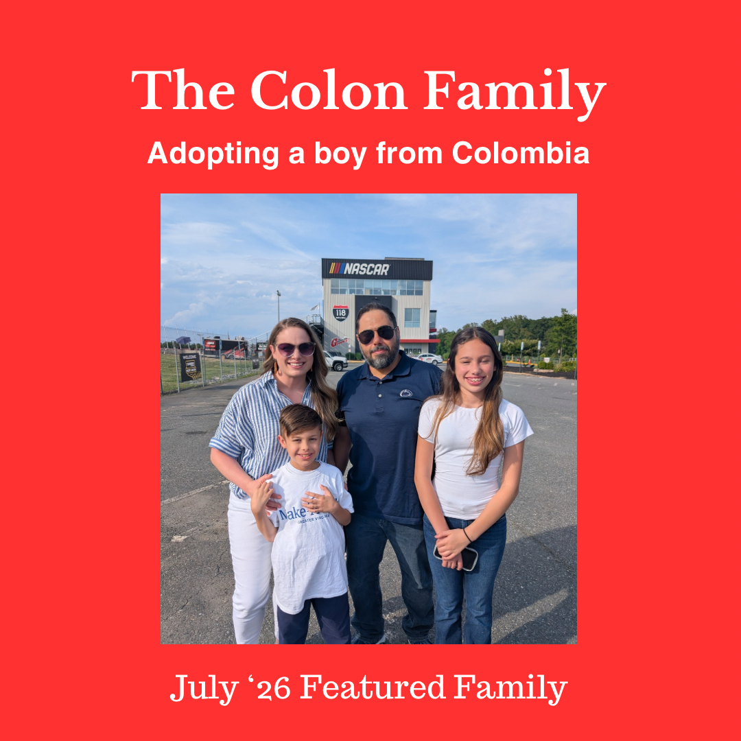 Meet our July ‘26 Featured Family: The Colon family
