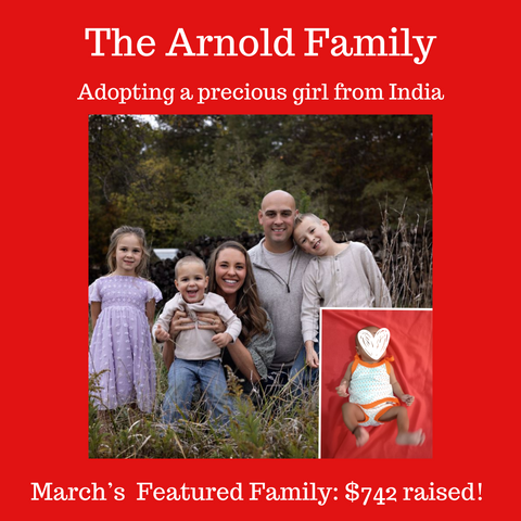 Meet our March 2024 Featured Family: The Arnold Family