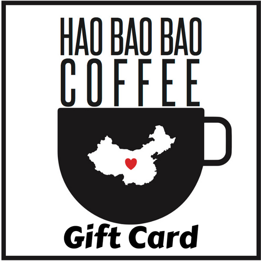 Coffee Gift Card | Personalized Gift Card | Hao Bao Bao Coffee